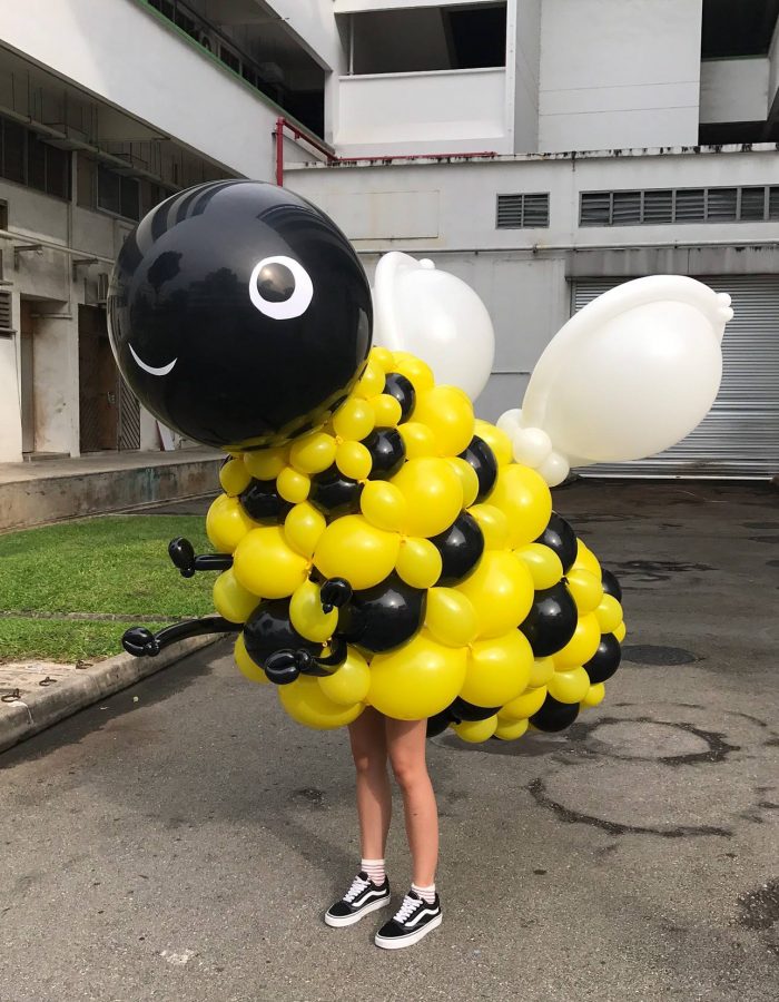 BEE BALLOON MASCOT