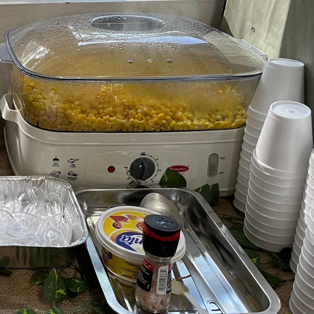 Cup Corn Singapore Party Activity