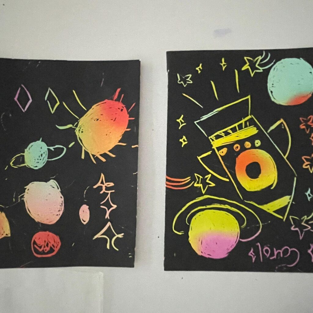 Spectrum Art Party Activity